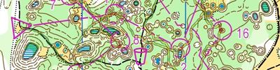 Orienteering map - Волжские просторы 2019 - последний день