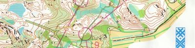 Orienteering map - Клубный Кубок Карелии