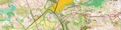 Orienteering map - Клубный Кубок Карелии