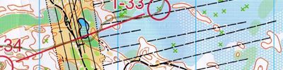 Orienteering map - Чемпионат Приволжского федерального округа. Эстафета.