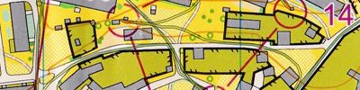 Карта за ориентиране - World Masters Orienteering Championships 2019. Sprint Qualification.