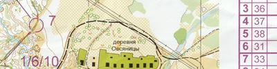 Карта за ориентиране - Всероссийские соревнования