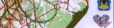 Orienteering map - mtbo, Чемпионат России, Ковров, средняя