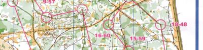 Orienteering map - Открытие сезона