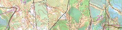 Orienteering map - Хрустальная призма (гандикап)