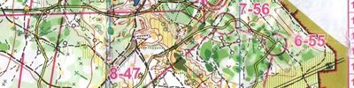 Orienteering map - Московский меридиан (этап 6) 