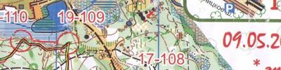 Orienteering map - Московская весна 2018 (* этап)