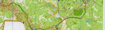 Карта за ориентиране - Чемпионат Нижегородской области. Кросс-лонг. 1 круг