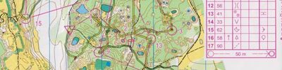 Orienteering map - Волжские просторы. 4 день