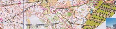 Orienteering map - УниверOpen. 2 день