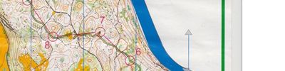 Orienteering map - Croatia Open. Stage 1