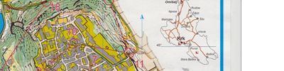 Orienteering map - Croatia Open. Stage 2