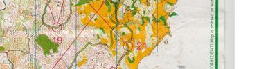 Orienteering map - Croatia Open. Stage 4
