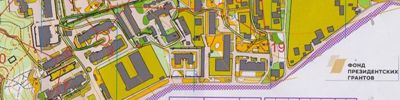 Карта за ориентиране - ВолгаСпринтТур. 3 день