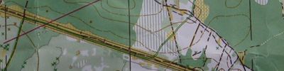 Карта за ориентиране - Первенство России. Кросс. 