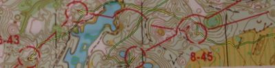 Карта за ориентиране - Нижегородская осень. 1 день