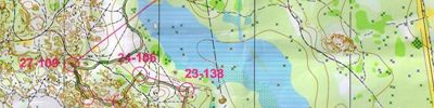 Orienteering map - Московский компас. 1 день. 2 круг