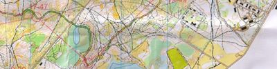 Карта за ориентиране - Чемпионат Нижегородской области. Кросс