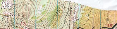 Orienteering map - Кубок России