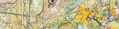 Orienteering map - Кубок России