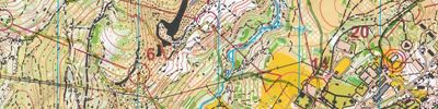 Orienteering map - Кубок России
