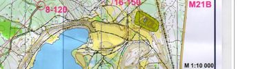 Orienteering map - Московский компас. 1 день