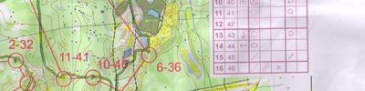 Orienteering map - Чемпионат Нижегородской области