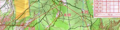 Orienteering map - Первенство СДЮСШОР №12