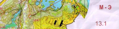 Карта за ориентиране - Нижегородская осень. 2 день