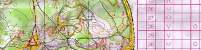 Orienteering map - Закрытие сезона КСО Арина