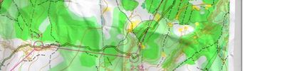 Orienteering map - Мемориал имени Лебединского. 2 день