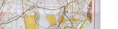 Orienteering map - Первенство СДЮСШОР №12