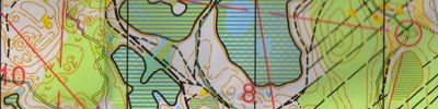Orienteering map - Сосновый дебош. Классика