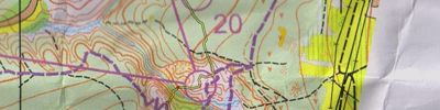 Orienteering map - Лесная лихорадка. 1 этап