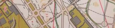 Orienteering map - Park Tour