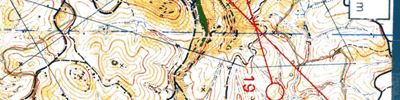 Orienteering map - Нитка (без компаса)