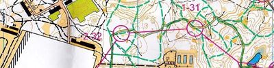 Orienteering map - Чемпионат Нижегородской области. Общий старт.