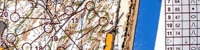 Orienteering map - Нитка 