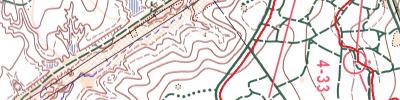 Orienteering map - Чемпионат Области 19 января часть 1