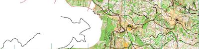 Orienteering map - Заданное направление