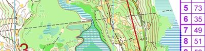 Orienteering map - Марафон памяти Н.Г. Баранчикова