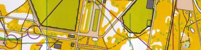 Orienteering map - Чемпионат Нижегородской области. Спринт общий старт. 1й круг.