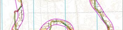 Orienteering map - комбинированная тренировка 2 часть ( коридор)