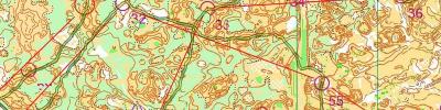 Orienteering map - классика в карабаях