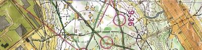 Orienteering map - ММ в Химках