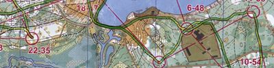 Карта за ориентиране - Московский меридиан 7 этап (весна)