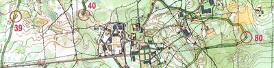 Карта за ориентиране - Рогейн