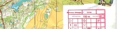 Карта за ориентиране - Чемпиона России