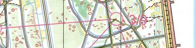 Orienteering map - Старт от Красносельского ЦФКСиЗ