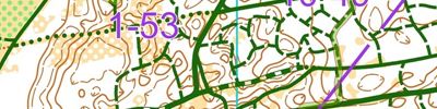 Orienteering map - Первенство Дзержинска